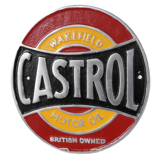 CASTROL OIL WALL PLAQUE
