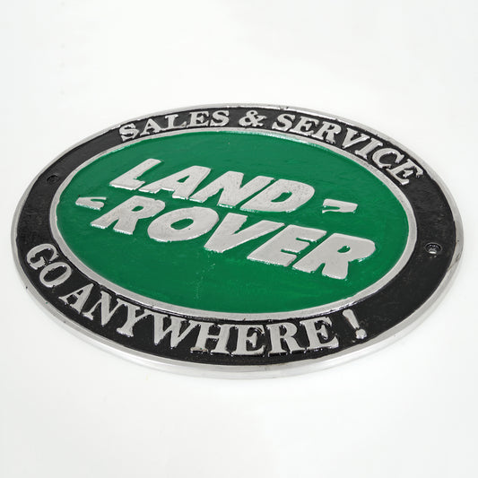 LAND ROVER WALL PLAQUE