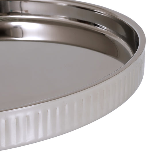 MILAN DBL WALL ROUND TRAY 40CM