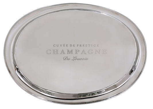 OVAL BAR TRAY "CHAMPAGNE"
