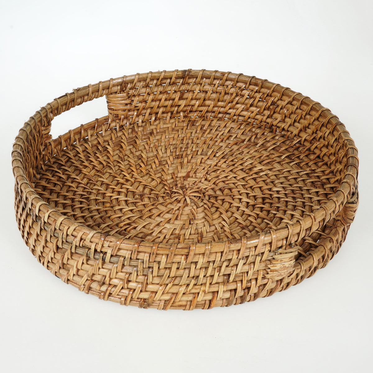 ASSAM ROUND GALLERY TRAY (Large)