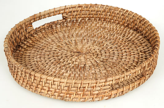 ASSAM ROUND GALLERY TRAY (Small)