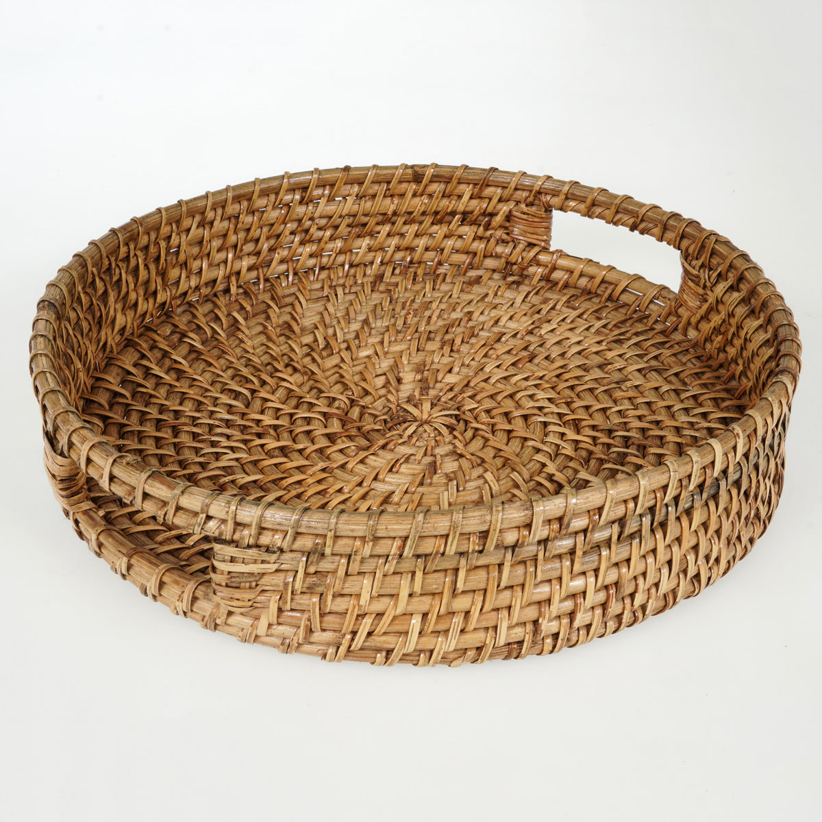 ASSAM ROUND GALLERY TRAY (Large)