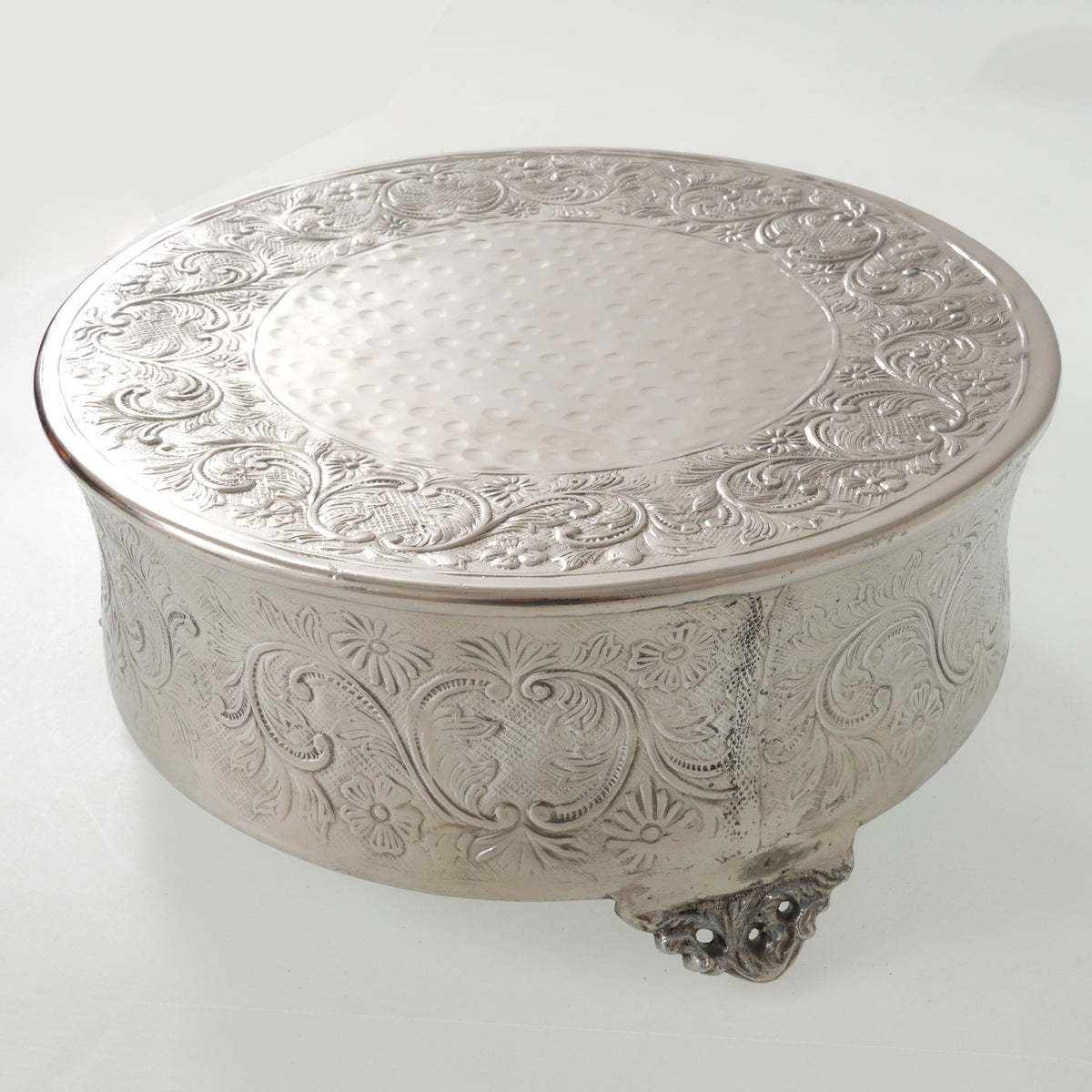 MARIE ANTOINETTE CAKE STAND SILVER L