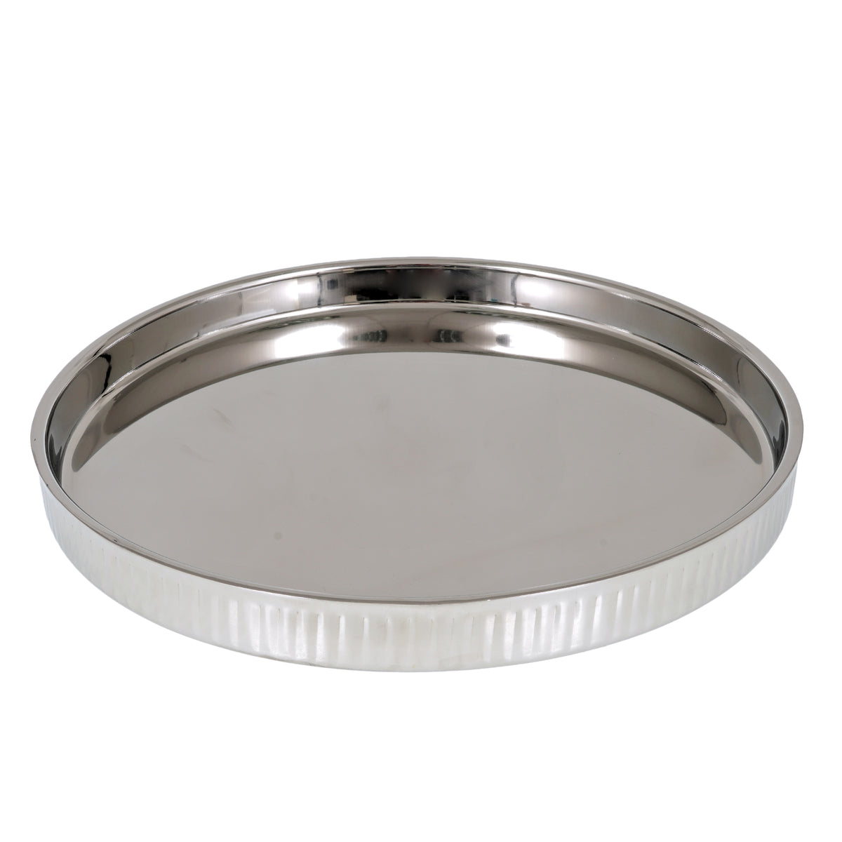 MILAN DBL WALL ROUND TRAY 40CM