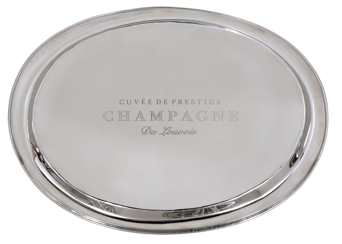 OVAL BAR TRAY "CHAMPAGNE"