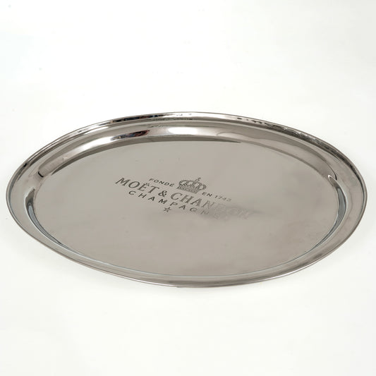 OVAL BAR TRAY "MOET"