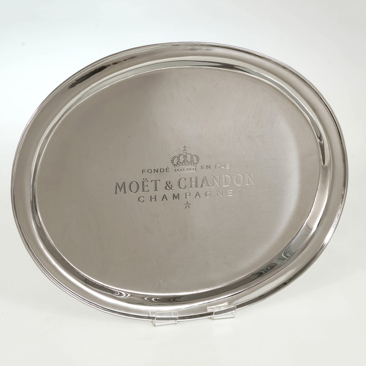 OVAL BAR TRAY "MOET"
