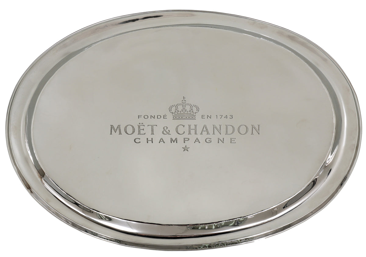 OVAL BAR TRAY "MOET"